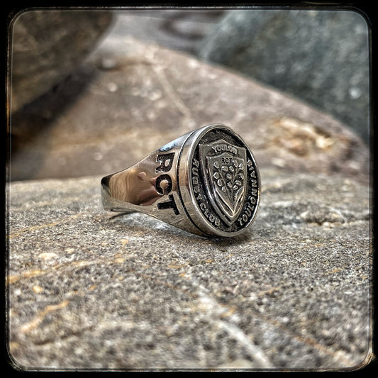 Bague RCT Chevalière Acier