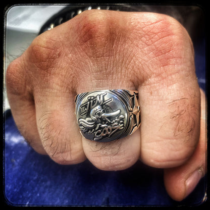 Bague JIM GOOSE Hommage MAD MAX