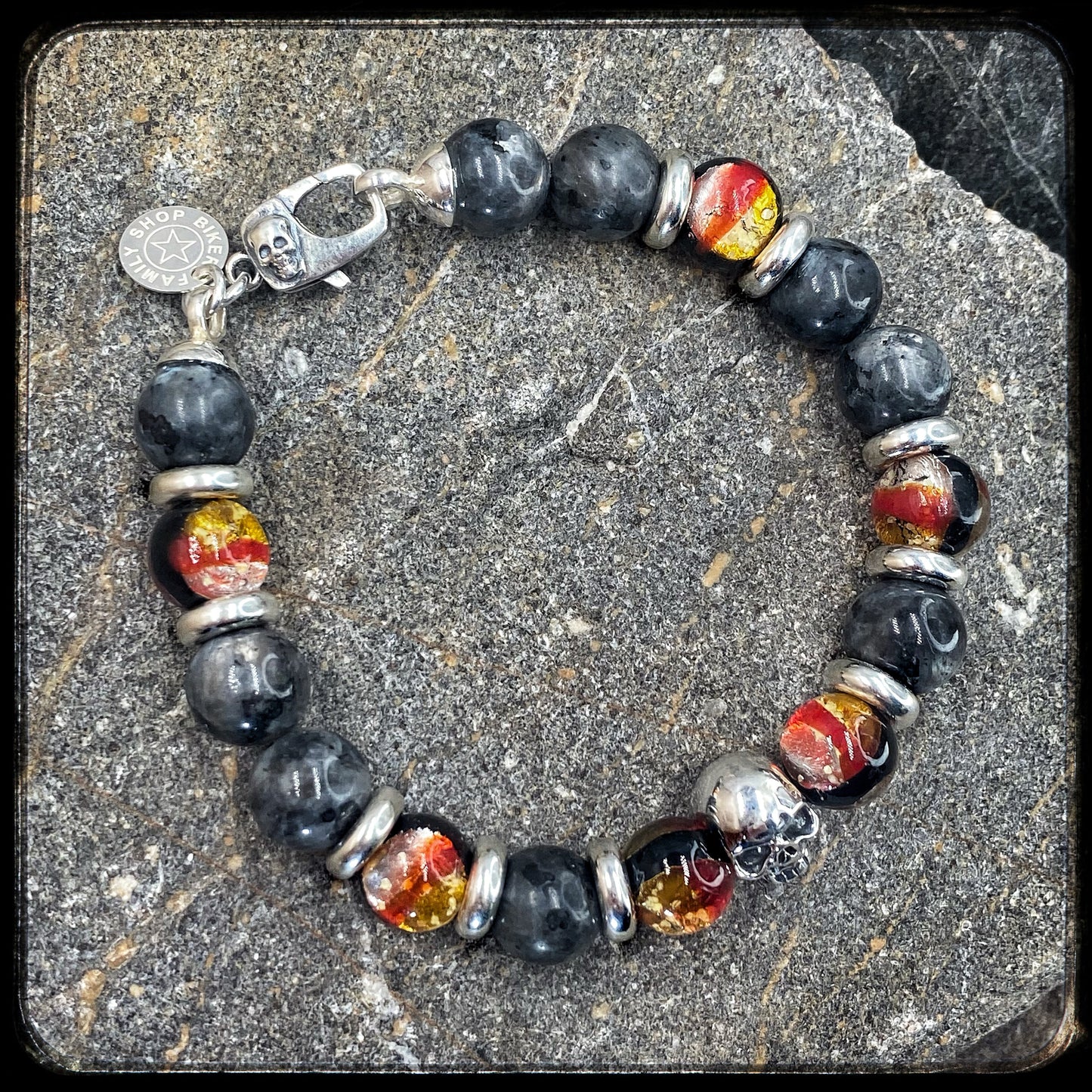 MAGMA 10mm Skull FERMOIR