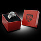 Bague Rugby Club Toulonnais RCT Sport Argent 925