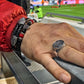 Bague Rugby Club Toulonnais RCT Chevalière Acier