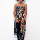 RUDE RIDERS SKULL &amp; ROSES Scarf 