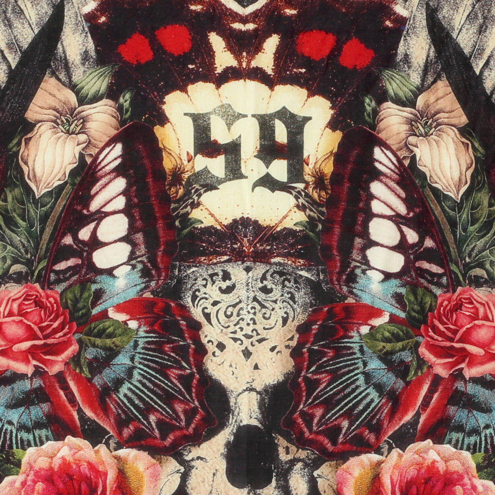 Foulard RUDE RIDERS SKULL & ROSES