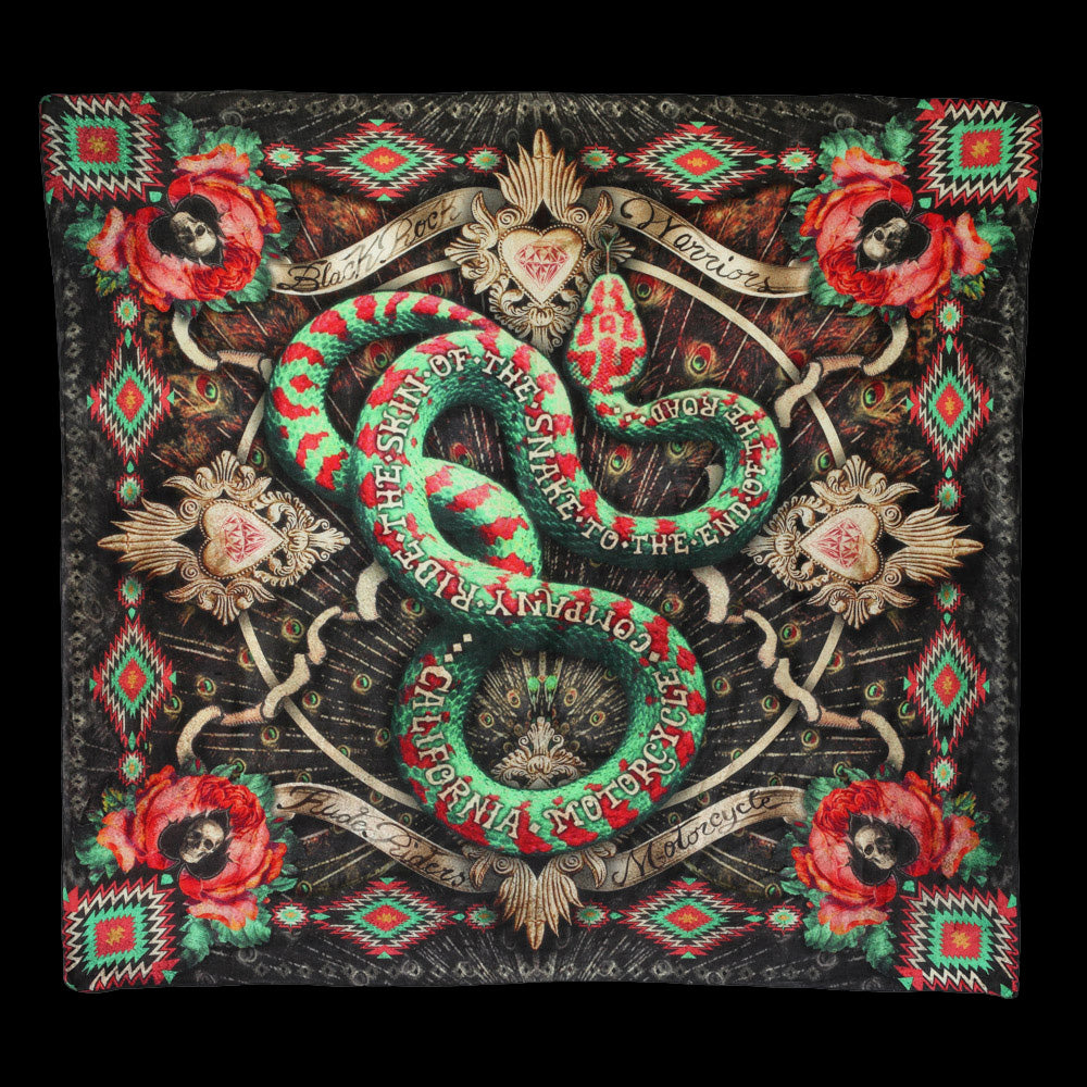 RUDE RIDERS SNAKE scarf 